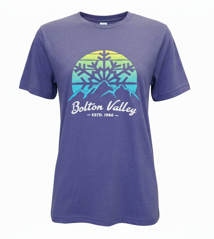 Bolton Valley Snowflake Short Sleeve T-Shirt