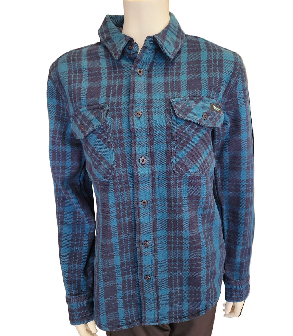 Bolton Valley Blue Flannel Shirt
