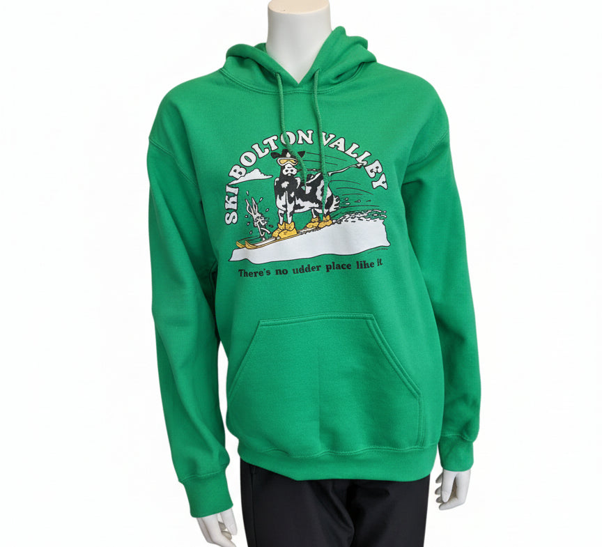 Bolton Valley Cow Hoodie