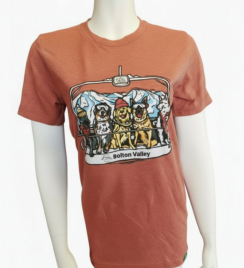 Bolton Valley Powder Hounds Short Sleeve T-Shirt