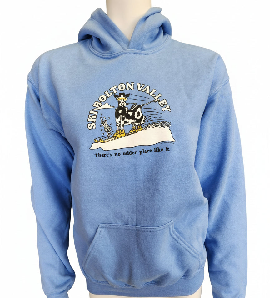 Bolton Valley Cow Hoodie