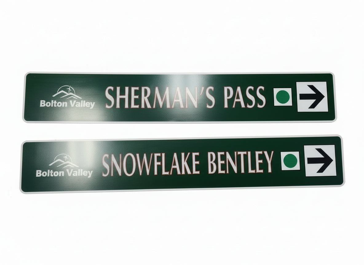 Bolton Valley Trail Sign