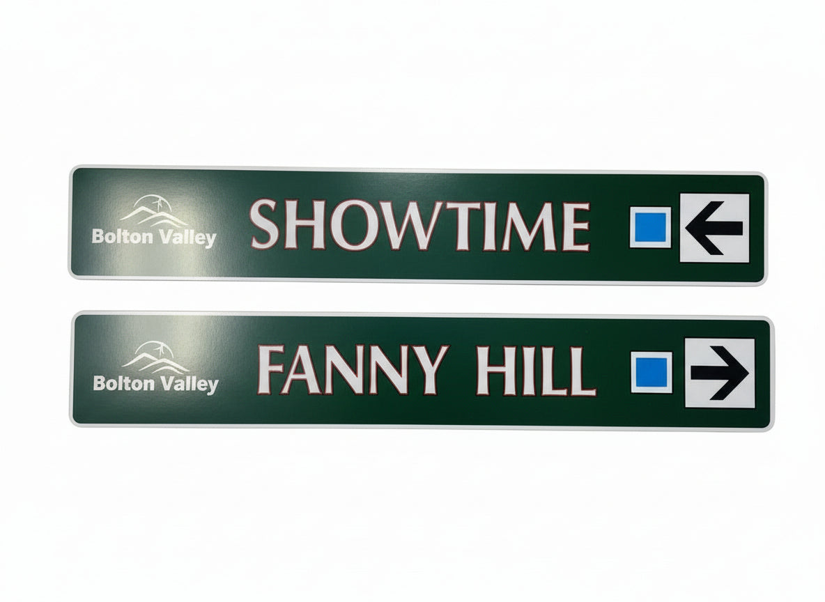 Bolton Valley Trail Sign