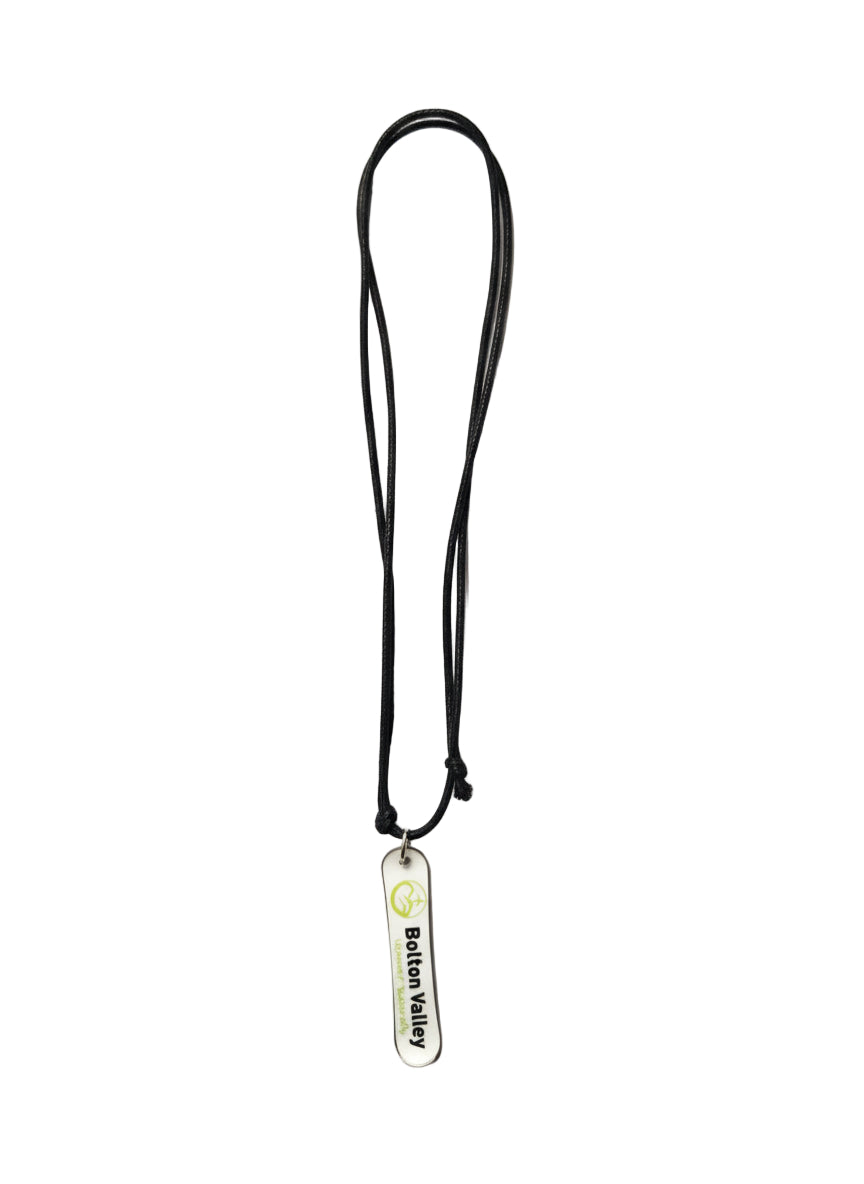 Bolton Valley Snowboard Necklace