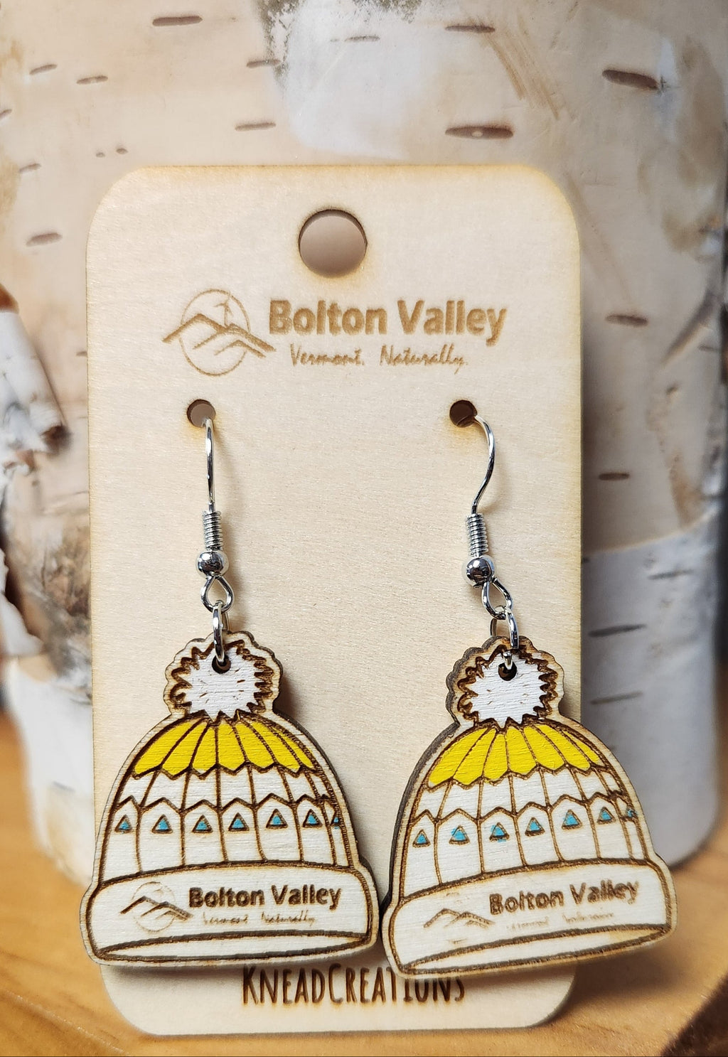 Bolton Valley x Knead Creations Earrings