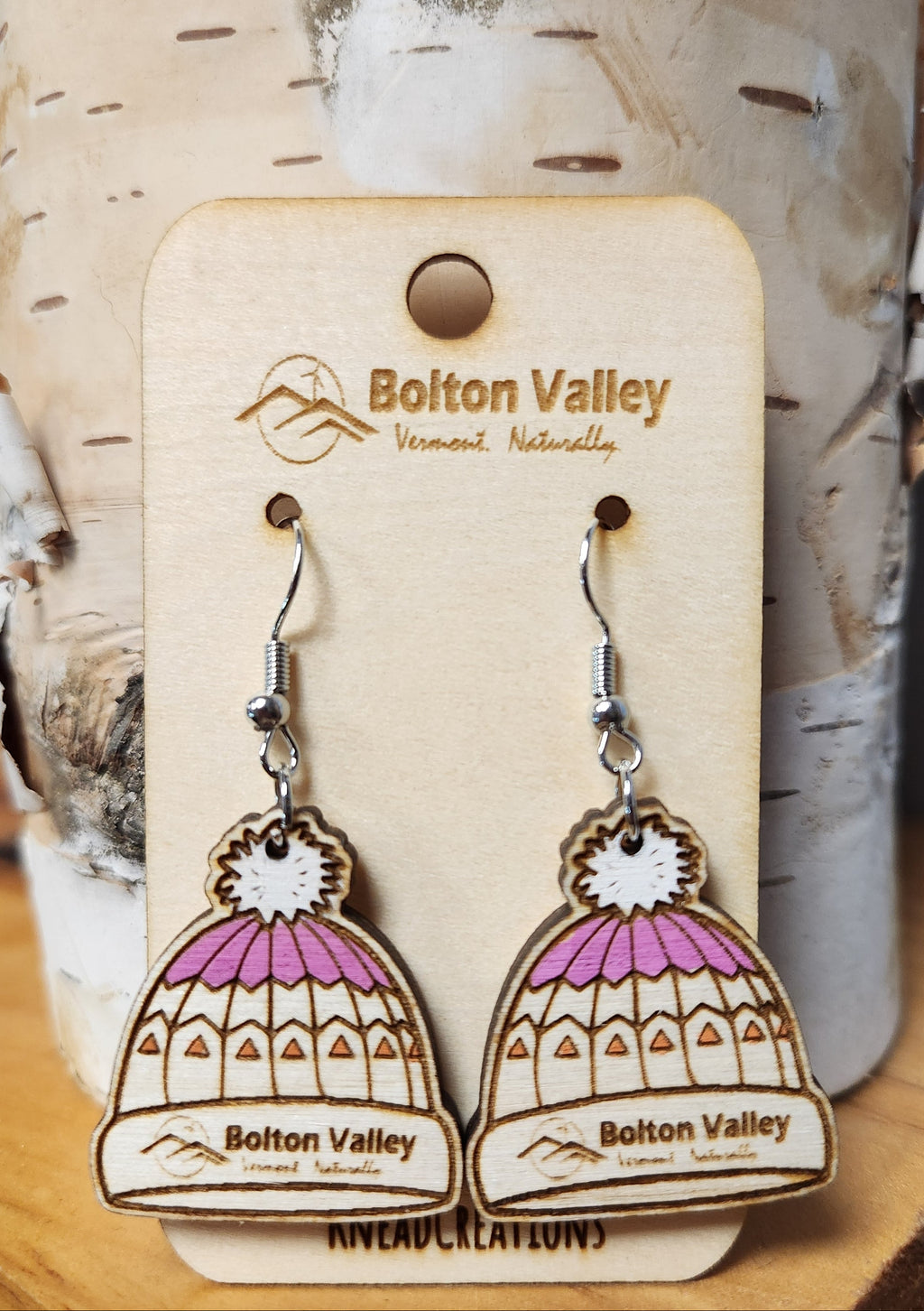 Bolton Valley x Knead Creations Earrings