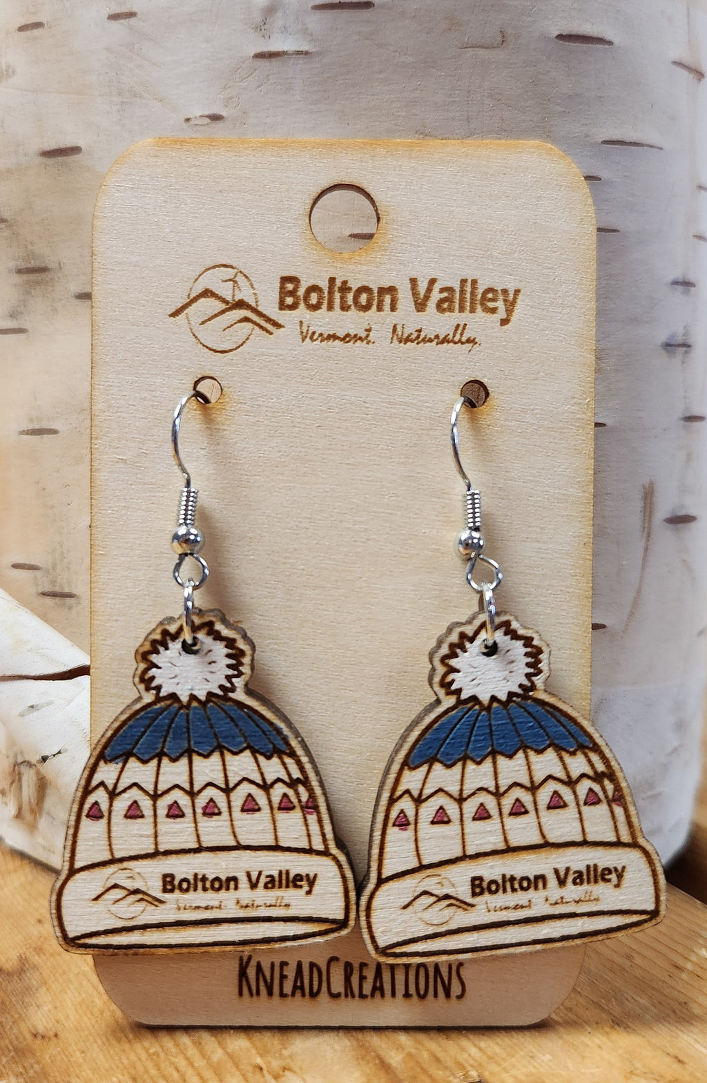 Bolton Valley x Knead Creations Earrings