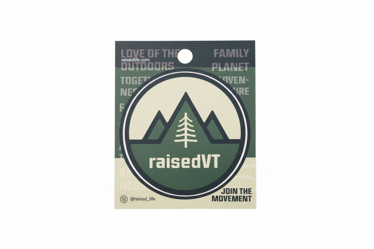 Raised VT Sticker