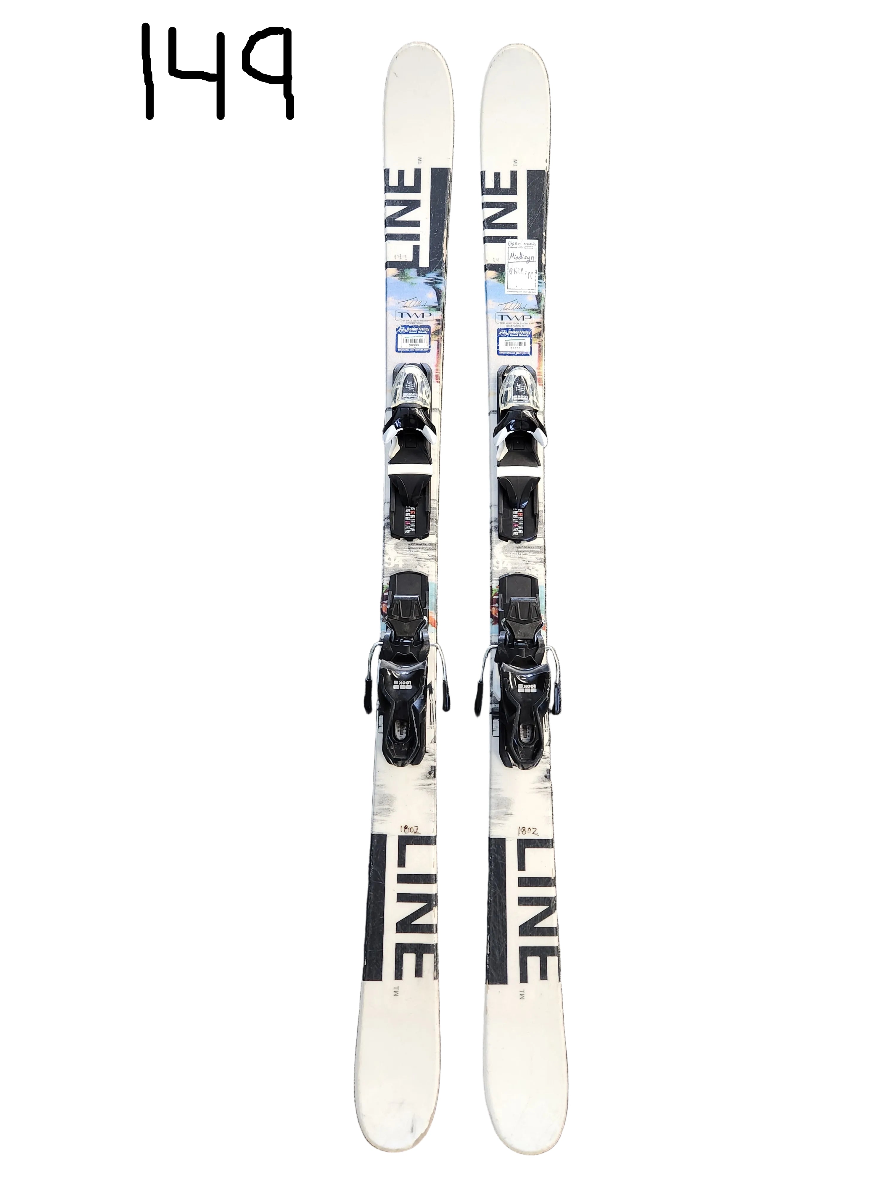 Line Tom Wallisch Shorty Skis 2019