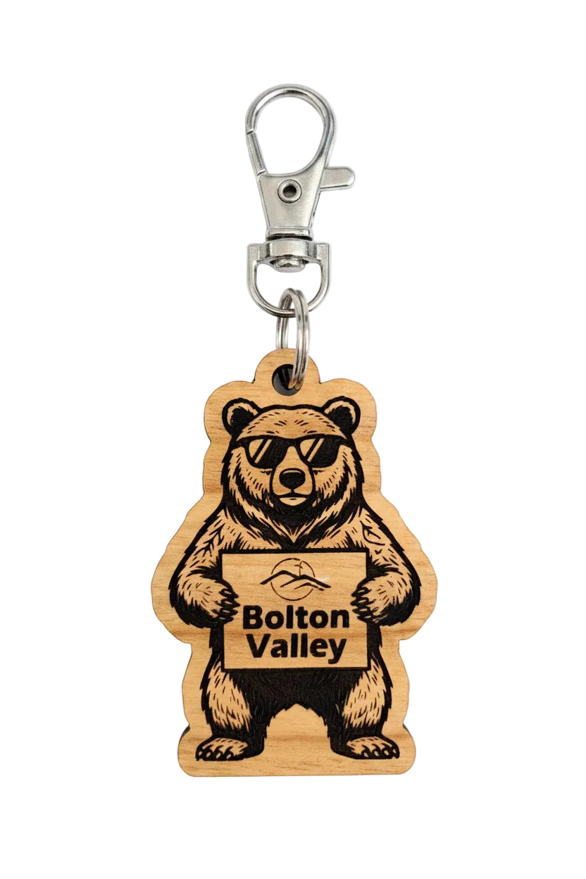 Bolton Valley x Knead Creations Keychain