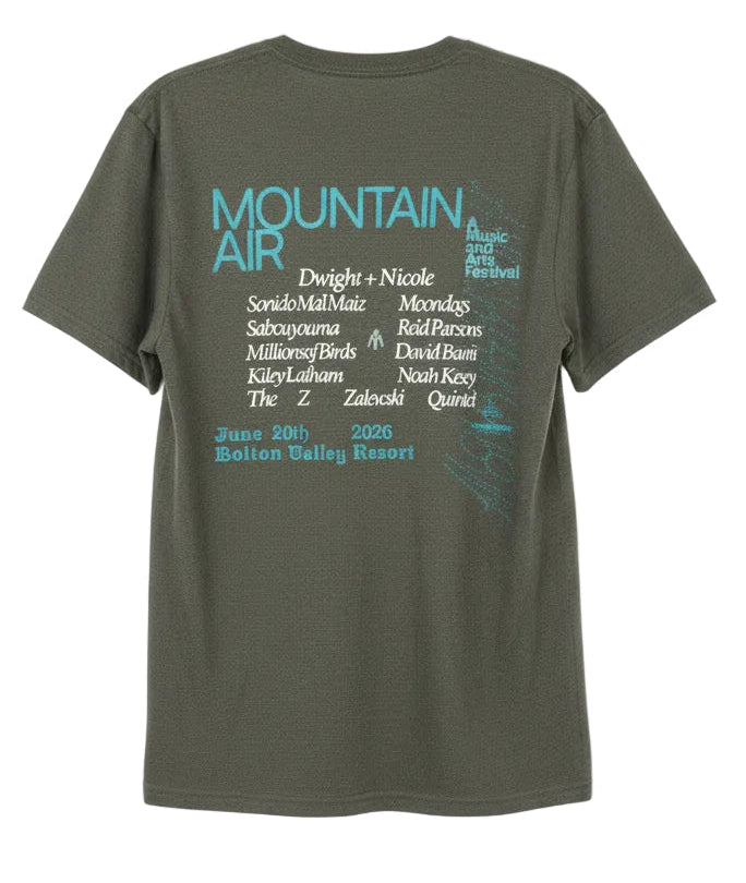 Bolton Valley Mountain Air Music Festival T-Shirt