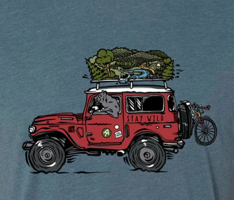 Bolton Valley Stay Wild Short Sleeve T-Shirt