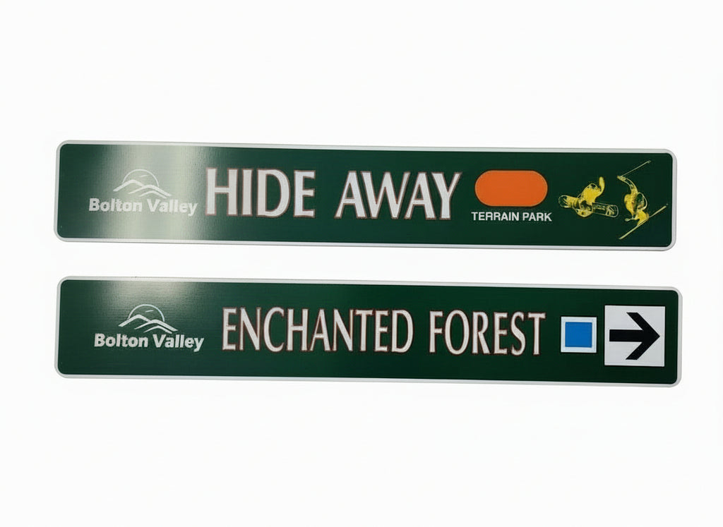 Bolton Valley Trail Sign